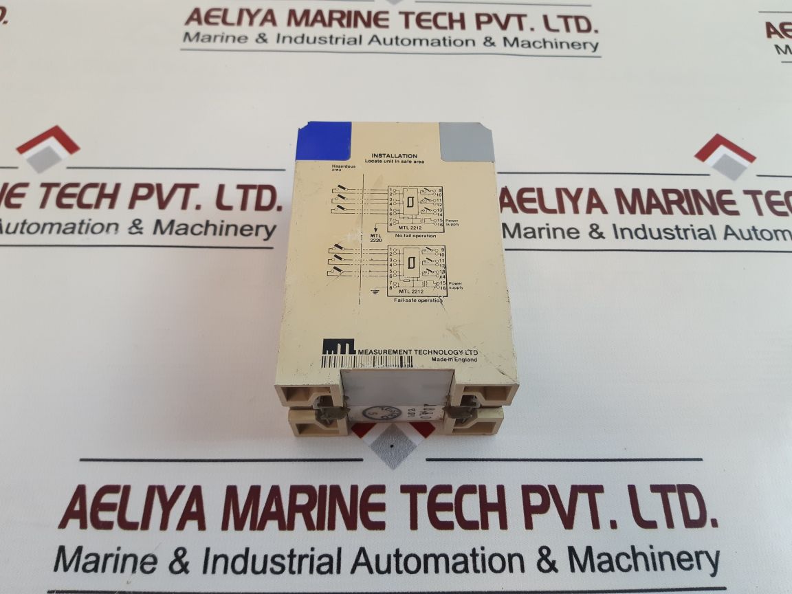 Measurement Technology 2212 3-channel Switch Operated Relay Ex 802206