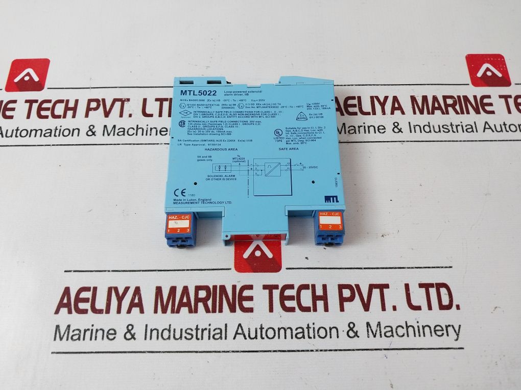 Mtl 5022 Solenoid Alarm Driver Mt0731002082