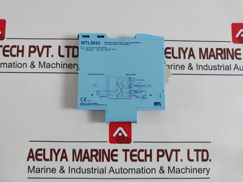 Measurement Technology Mtl 5043 Repeater Power Supply Free Shipping