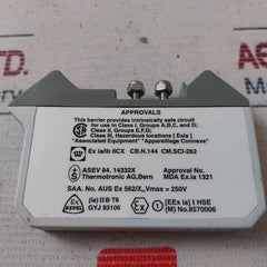 Mtl 765Ac Shunt-diode Safety Barrier 15V
