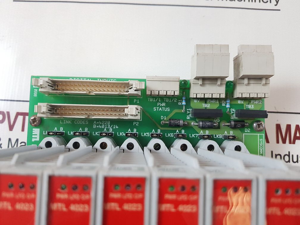 Measurement Technology Mtl 4023,4220 Module Rack Bpsn-08-di