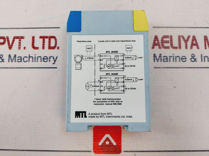 Mtl Instruments Mtl3046B Repeater Power Supply 200Ma