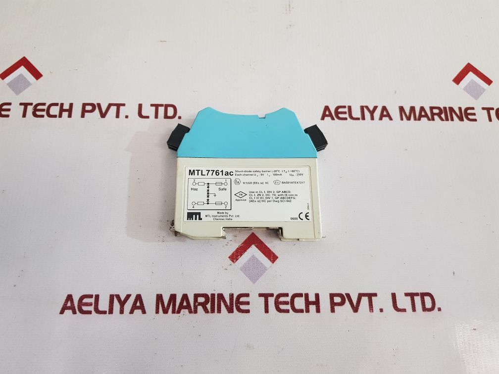 Mtl Instruments Mtl7761Ac Shut-diode Safety Barrier Used