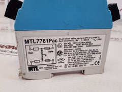 Mtl Instruments Mtl7761Pac Shunt-diode Safety Barrier