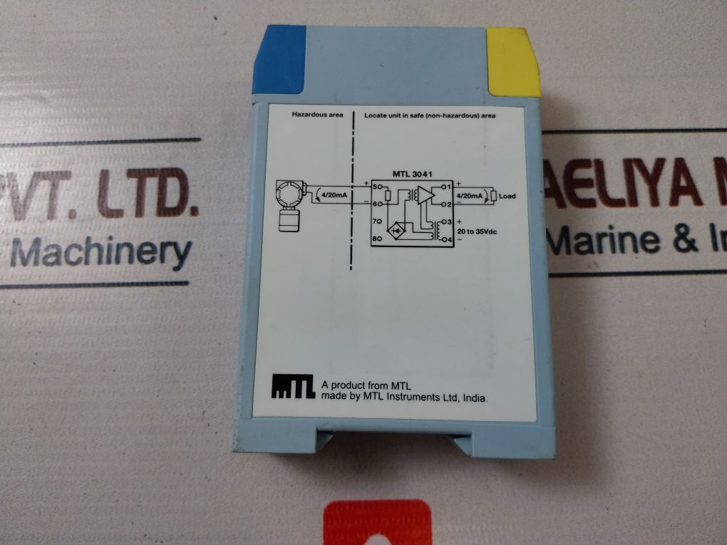 Mtl Instruments Mtl 3041 4/20Ma Repeater Power Supply 20 To 35Vdc
