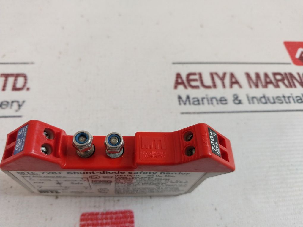 Mtl Instruments 728+ Shunt-diode Safety Barrier 60°C