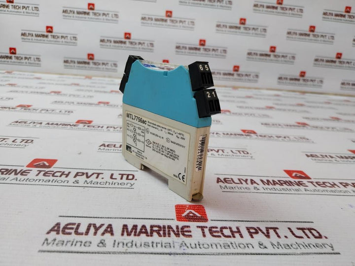 Mtl Instruments Mtl 7756Ac Shunt-diode Safety Barrier 300Ma