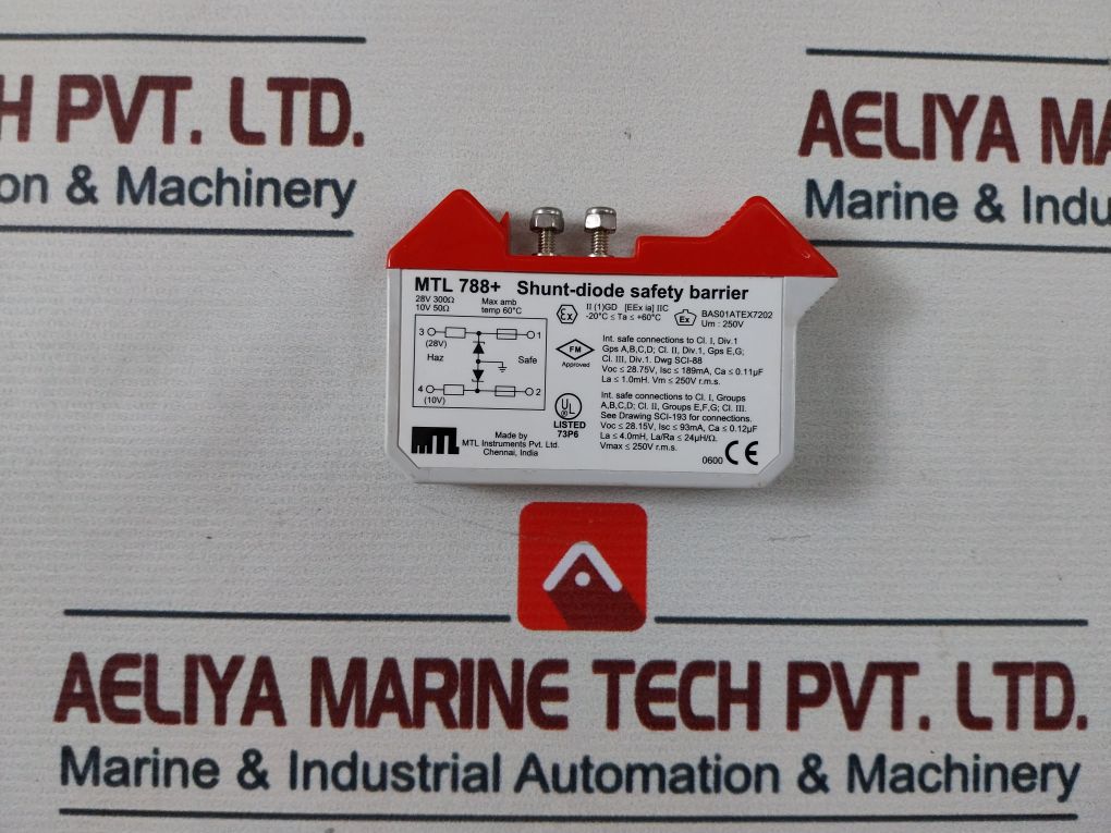 Mtl Instruments Mtl 788+ Shunt-diode Safety Barrier 