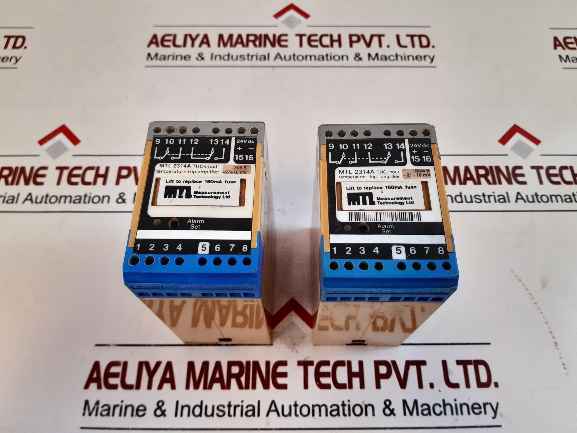 Measurement Technology Mtl 2314A Thc-input Temperature Trip Amplifier