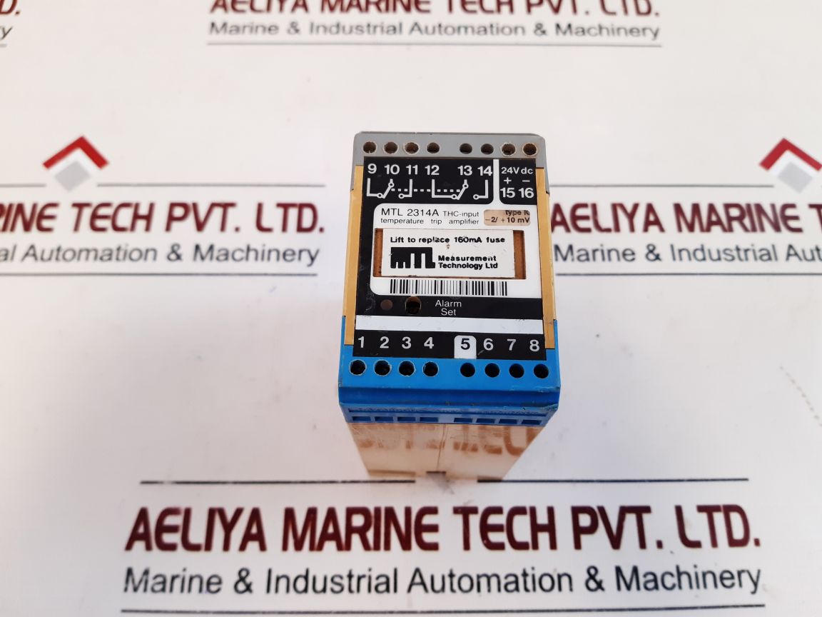 Measurement Technology Mtl 2314A Thc-input Temperature Trip Amplifier