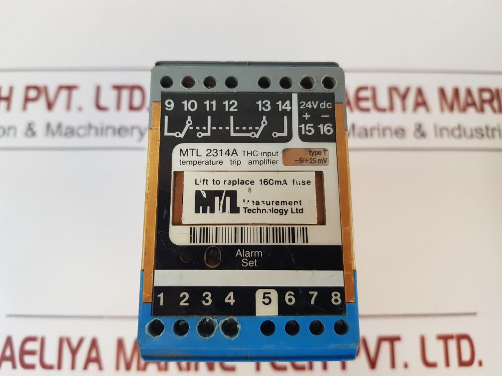 Measurement Mtl 2314A Thc-input Temperature Trip Amplifier 