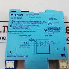 Mtl Mtl5021 Safety Barrier Ex95D2426