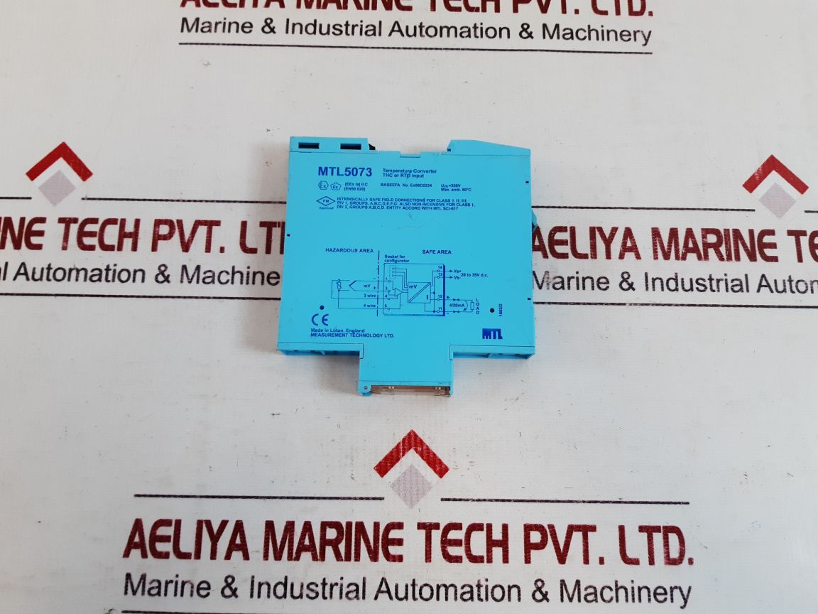 Mtl Mtl5073 Temperature Converter Thc Or Rtd Input