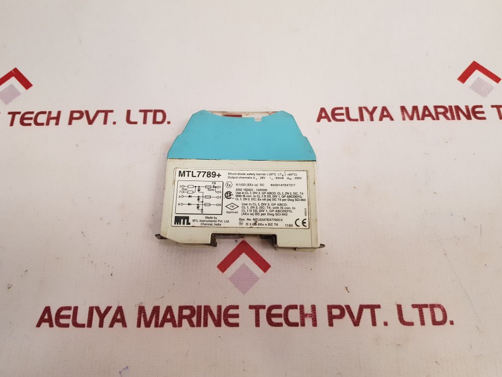 Mtl Mtl7789+ Shunt-diode Safety Barrier