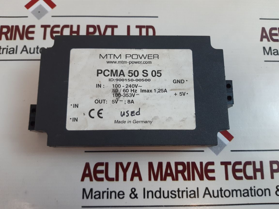 Mtm Power Pcma 50 S 05 Power Supply Module
