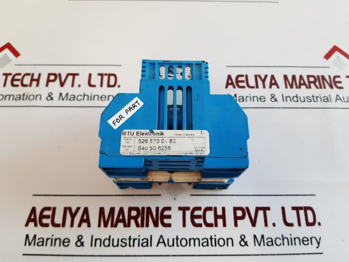 Mtu Elektronik 5265300183 MO Module
