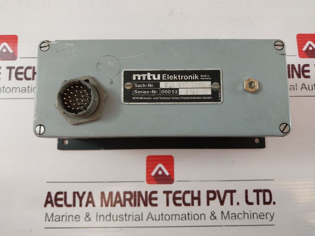 Mtu Elektronik 526 530 4860 Rcs-fpp
