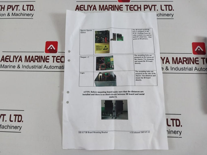 Mu03-01 94V-0 Mounting Ib Pcb Set