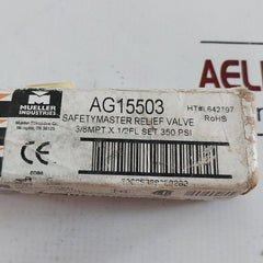 Mueller Ag15503 Safety Master Relief Valve