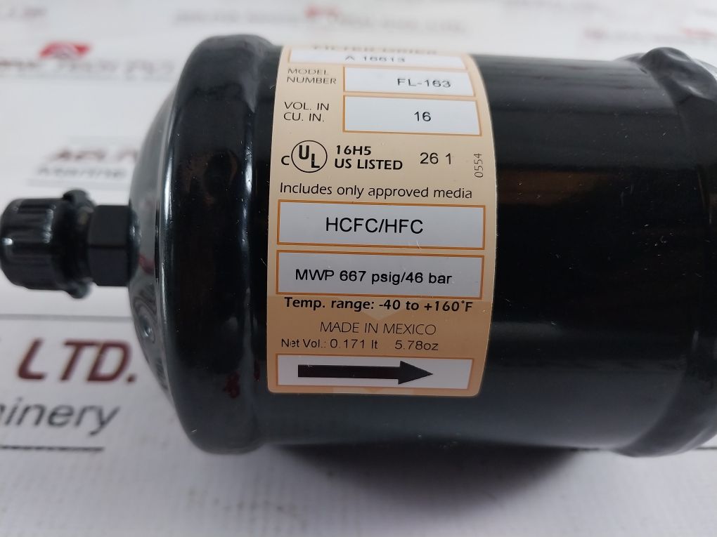 Mueller A 16613/Fl-163 Refrigerant Liquid Line Filter Drier