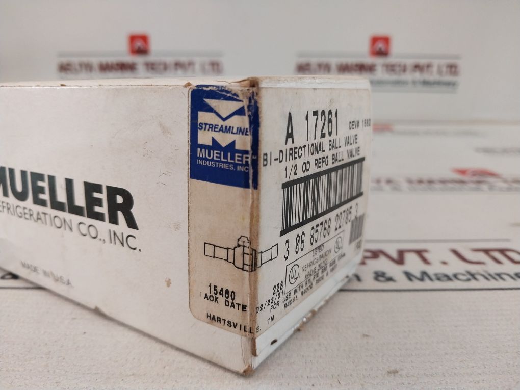 Mueller N-2351 Bi-directional Ball Valve 500 Psig