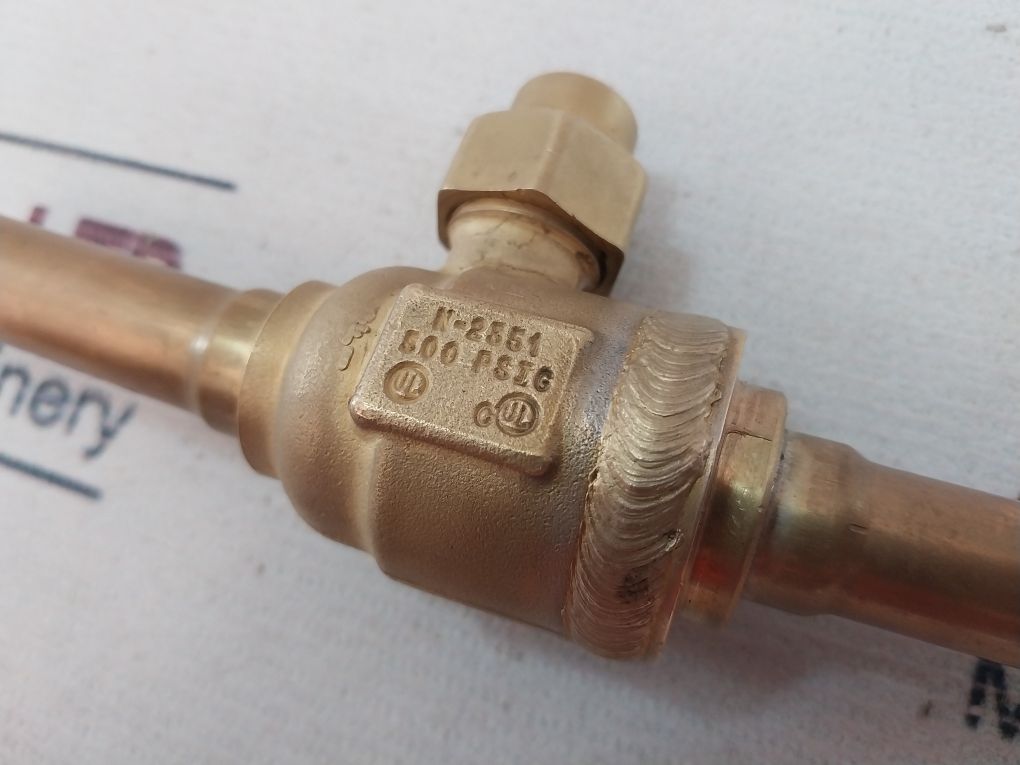 Mueller N-2351 Bi-directional Ball Valve 500 Psig