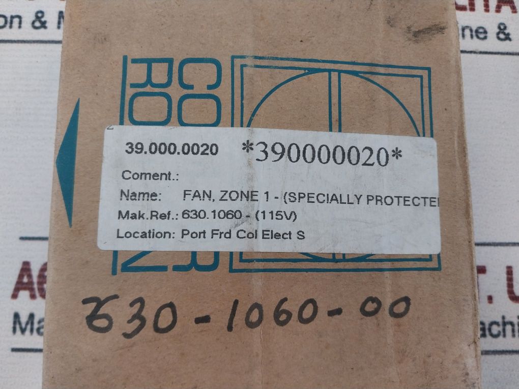 Muffin Mu2B2 Fan 115V 50/60Hz