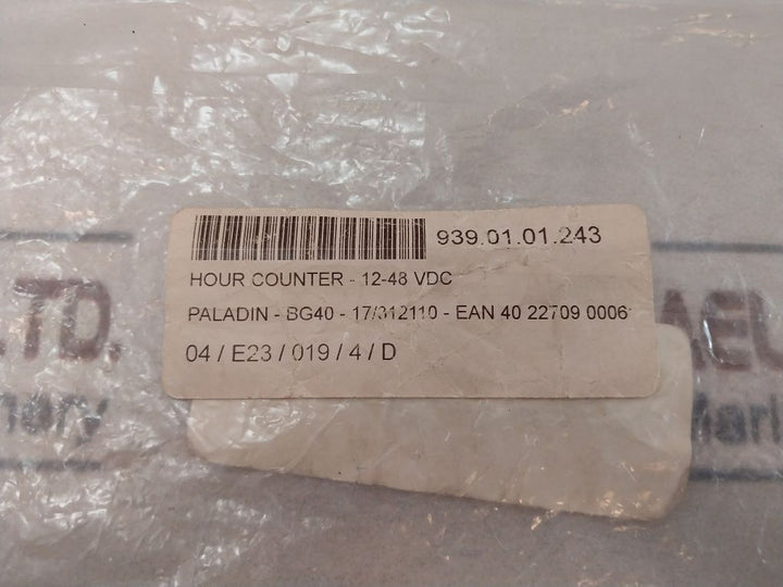 Muller Bg40.X7 Hour Counter