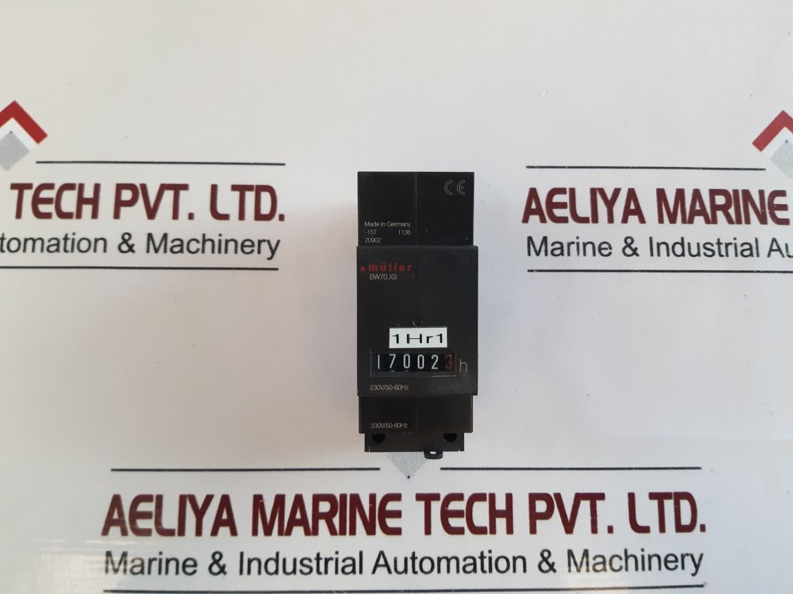 Muller Bw70.X9 Hour Meter 230V50-60Hz