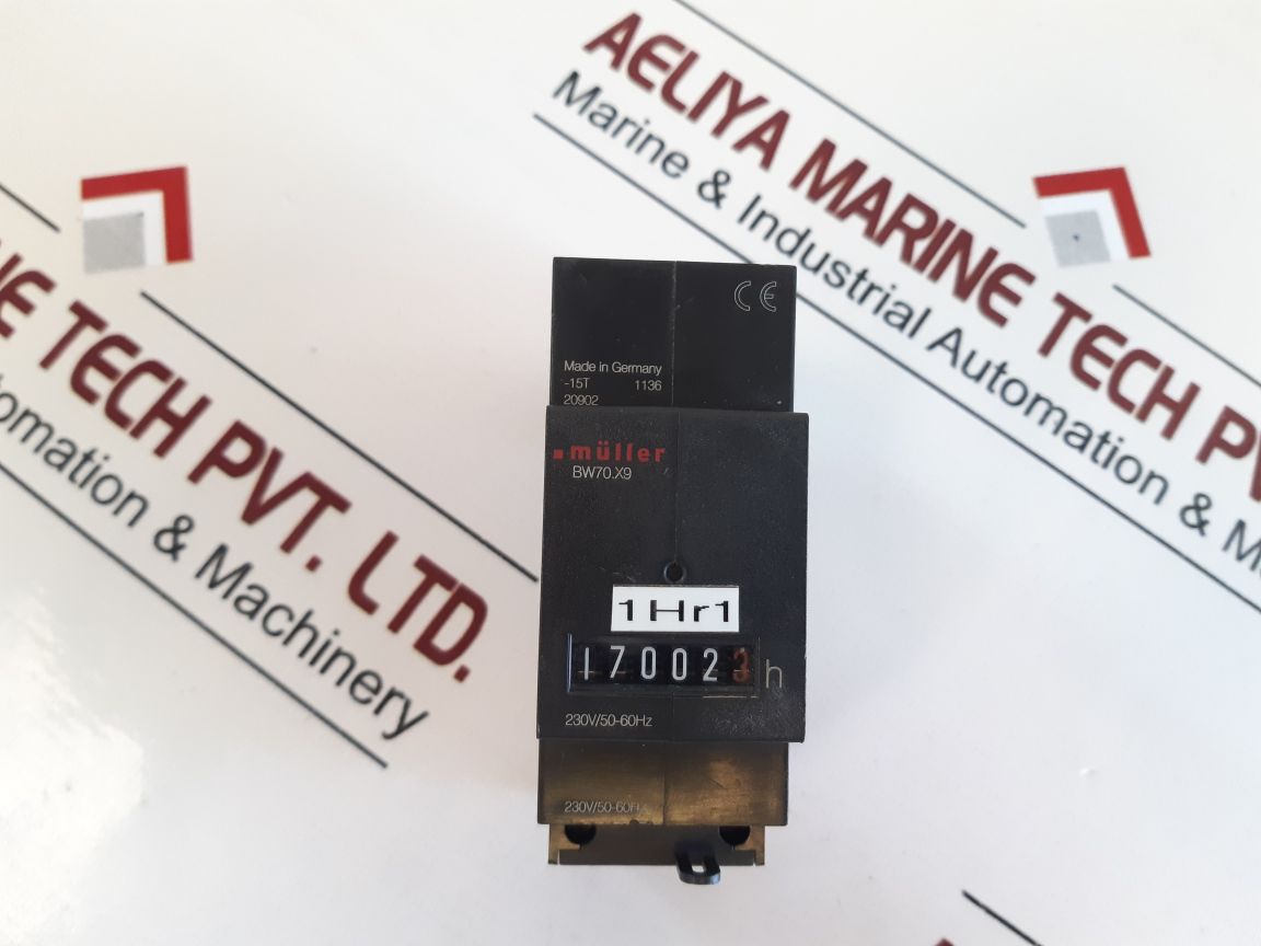 Muller Bw70.X9 Hour Meter 230V50-60Hz