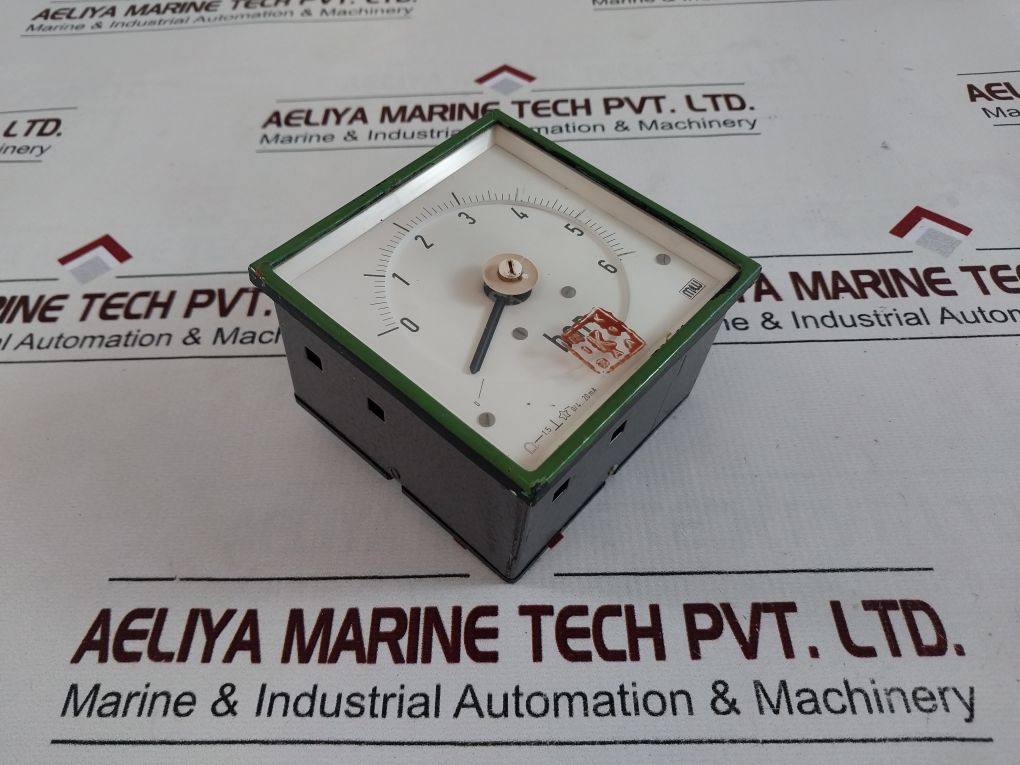 Muller & Weigert Panel Meter 0-6 Bar