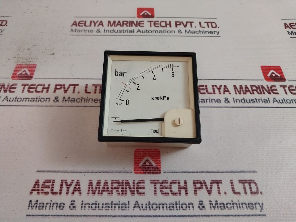 Muller & Weigert 0-6 Bar Meter
