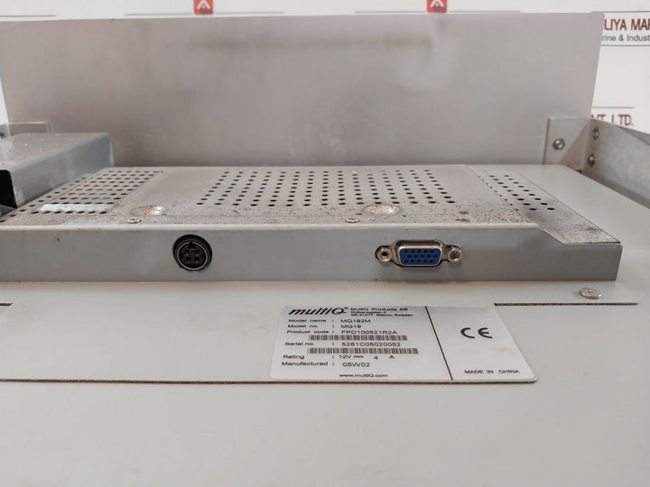 Multiq Mq192M Monitor With Ac Power Adapter