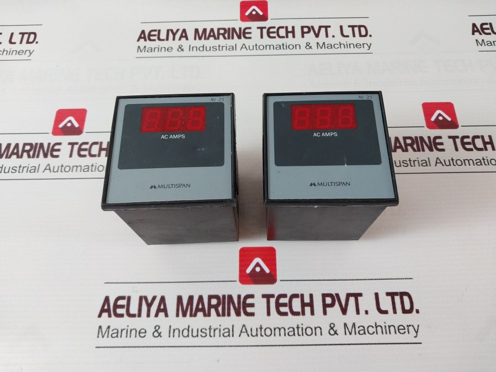 Multispan Av-21 Panel Meter 230V Ac