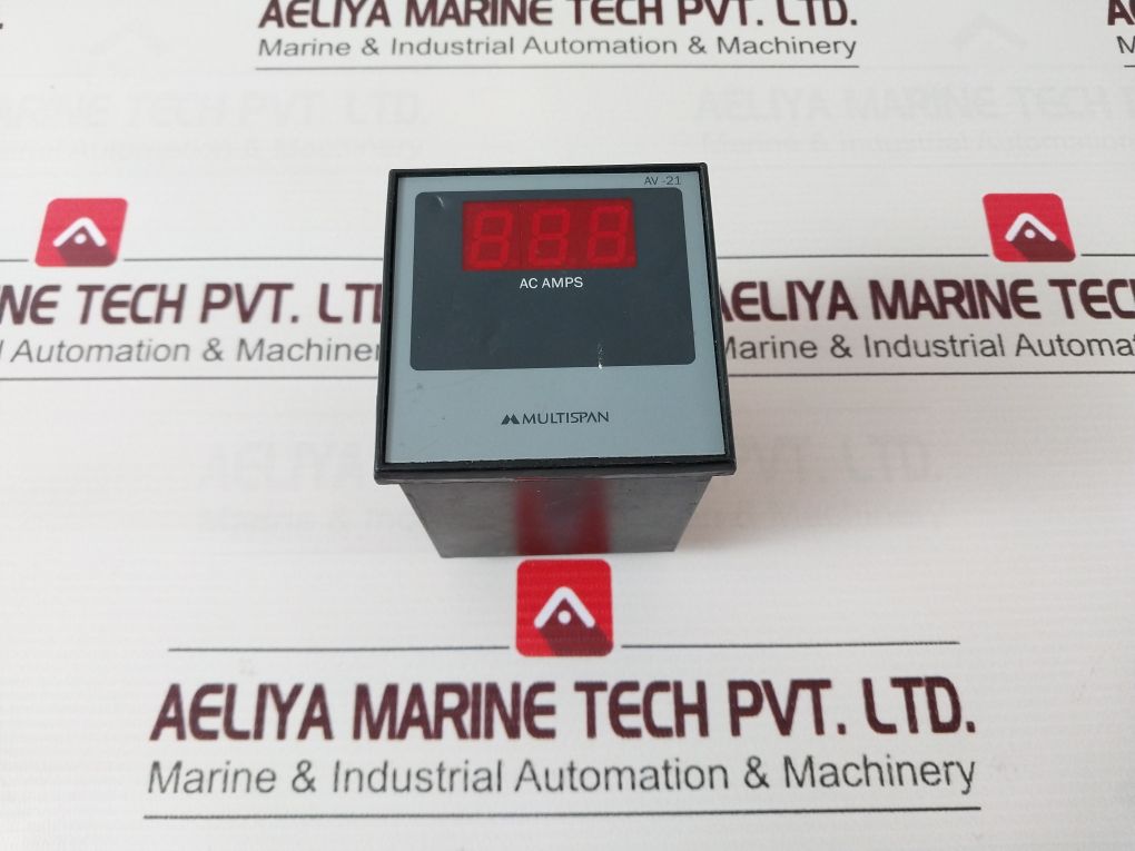 Multispan Av-21 Panel Meter 230V Ac