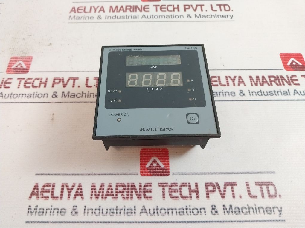 Multispan Em-13N 3 Phase Energy Meter 230Vac
