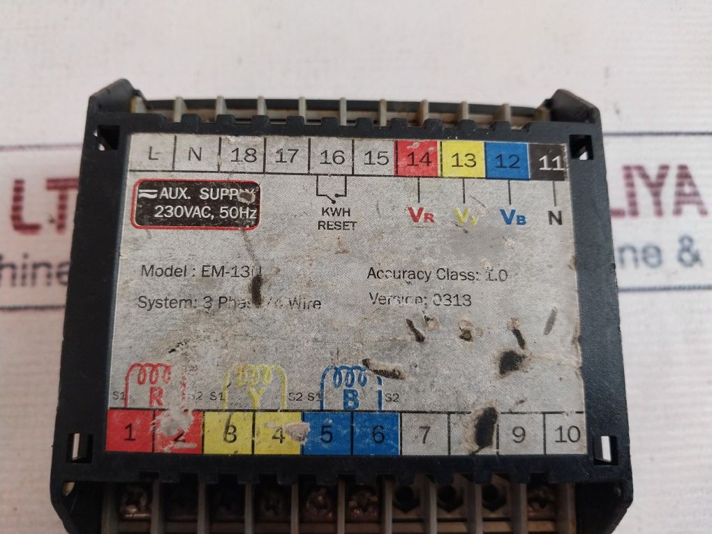 Multispan Em-13N 3 Phase Energy Meter 230Vac
