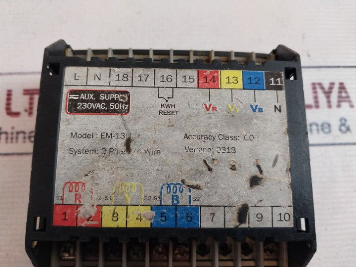 Multispan Em-13N 3 Phase Energy Meter 230Vac