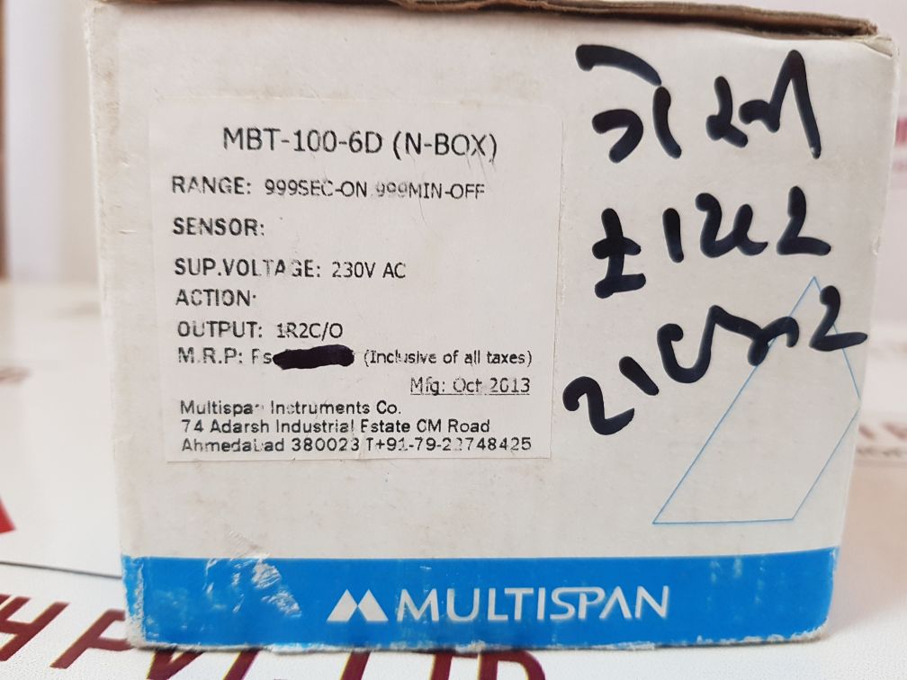 Multispan Mbt-100 Digital Timer