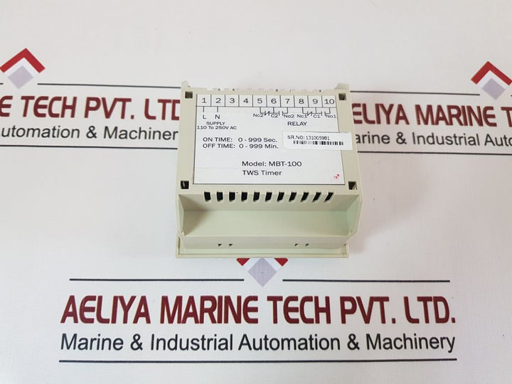 Multispan Mbt-100 Digital Timer