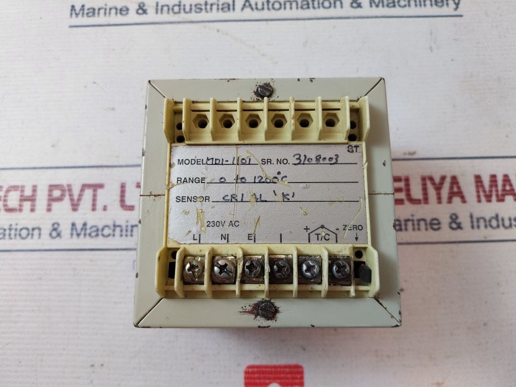 Multispan Mdi-1101 Temperature Indicator 230V Ac