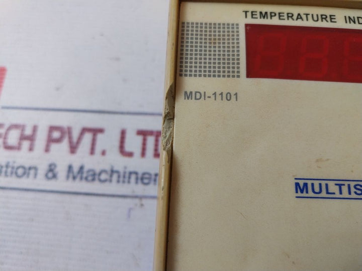 Multispan Mdi-1101 Temperature Indicator 230V Ac