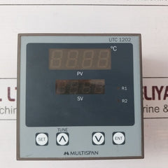 Multispan Utc-1202 Digital Temperature Controller