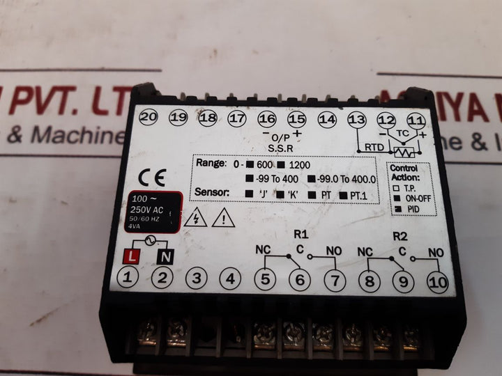 Multispan Utc 122 Temperature Controller