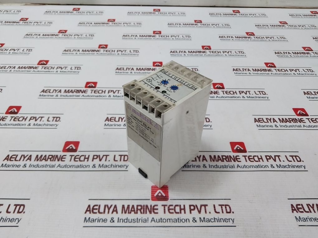 Multitek Relay Multitek M200-a1O Current Relay 1-phase Current Over Trip 230V Ac 5A ...