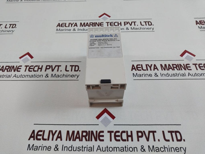 Multitek M200-pb1 3Phase Balance Relay 3Phase 3/4W Trip