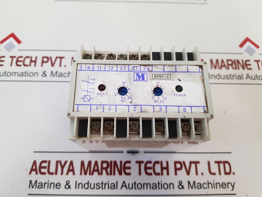 Multitek Relay Multitek M200-rp3 Reverse Power Relay 450V L-l 5A 60Hz – Aeliya Marine Tech