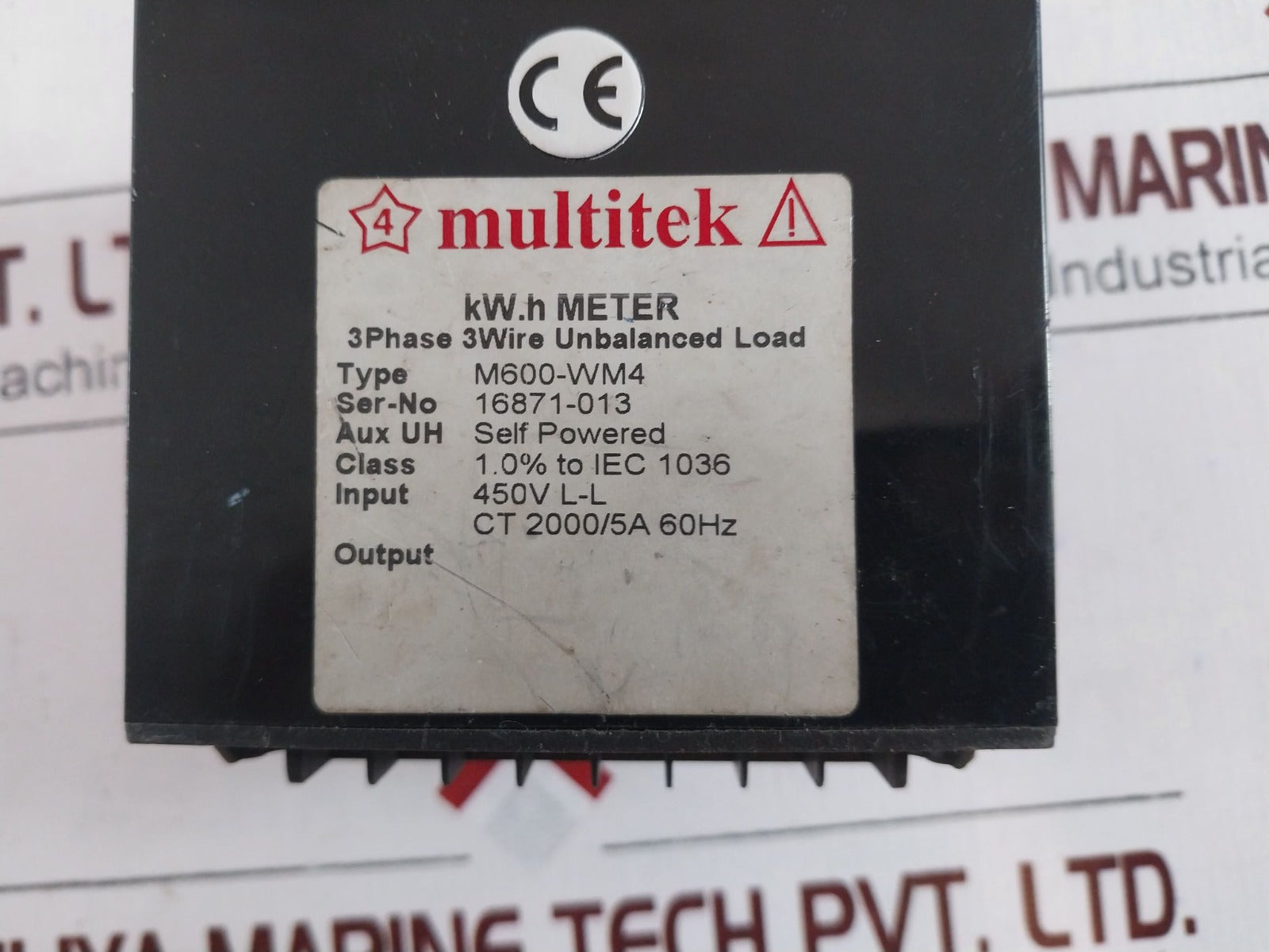 Multitek M600-wm4 Kilowatt Hour Meter