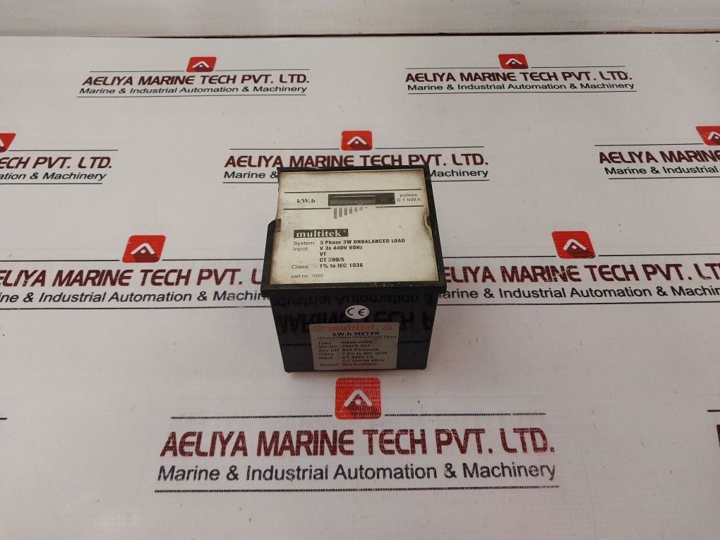 Multitek M600-wm4 Kilowatt Hour Meter 5A 60Hz
