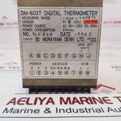 Murayama Denki Dm-6022 Digital Thermometer